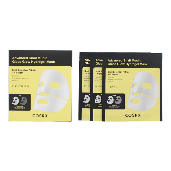 Advanced Snail Mucin Glass Glow Hydrogel Mask - Image 7