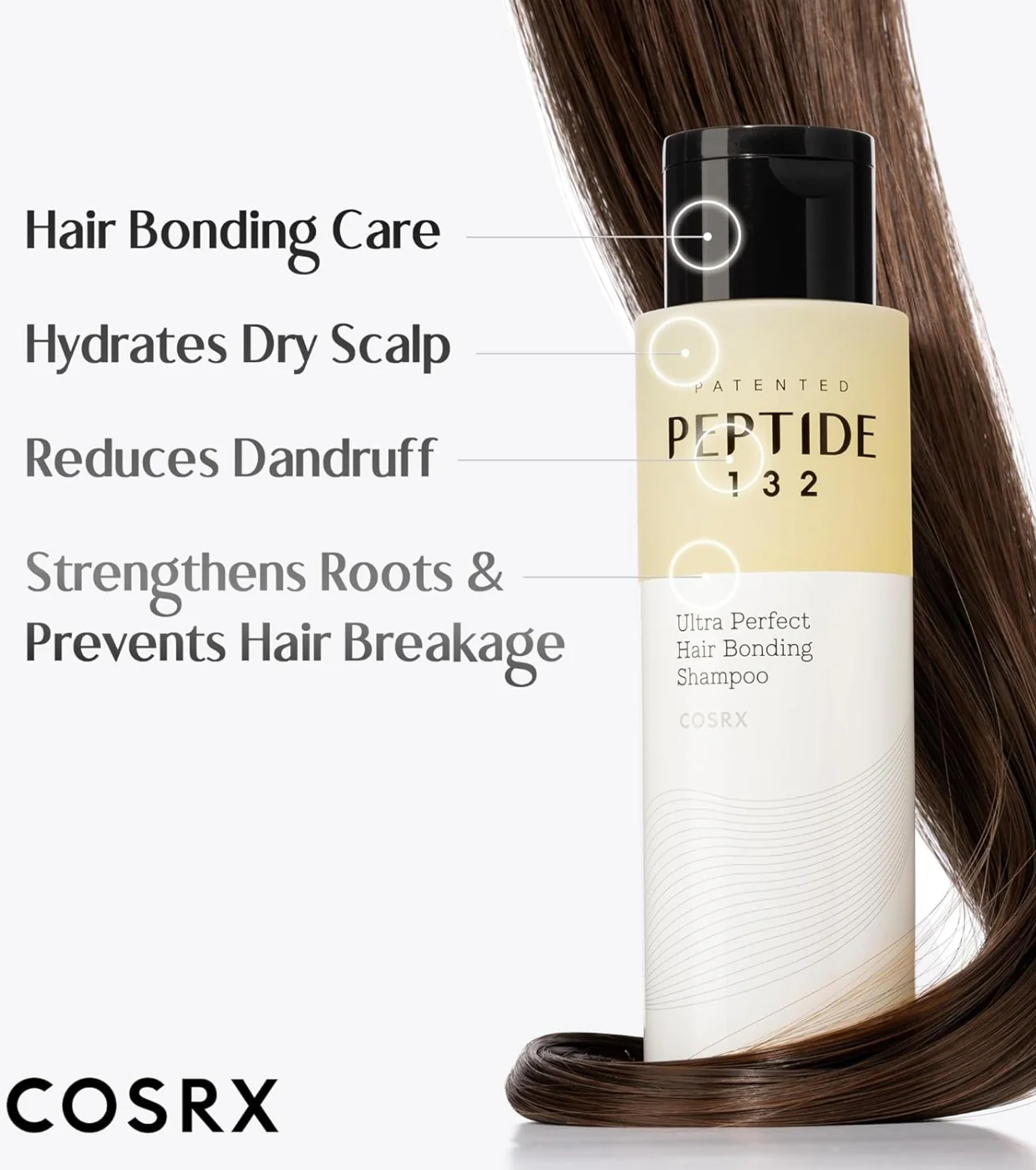 PEPTIDE-132 Ultra Perfect Hair Bonding Shampoo [200ml] - Image 6