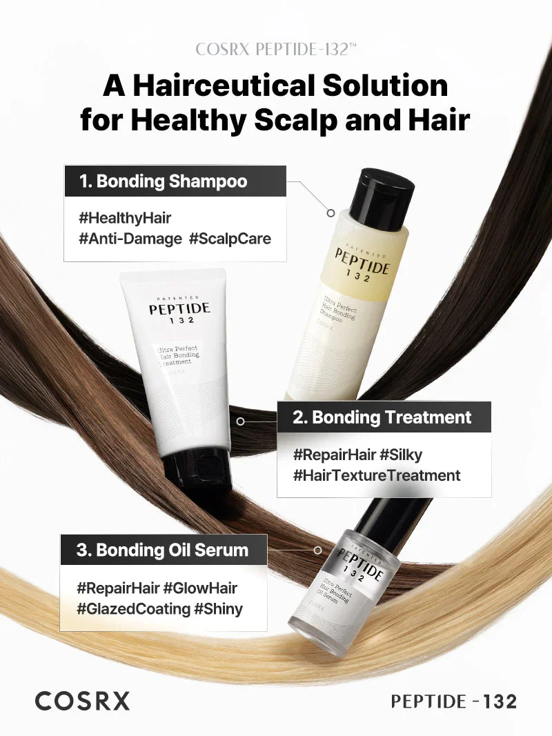 PEPTIDE-132 Ultra Perfect Hair Bonding Treatment [120ml] - Image 5