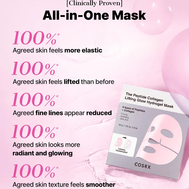The Peptide Collagen Lifting Glow Hydrogel Mask [3ea] - Image 4