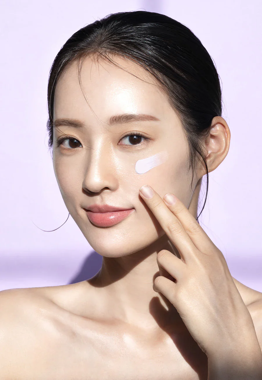 Waterfull Purple Correcting Tone-Up Sun Cream [50ml] - Image 4