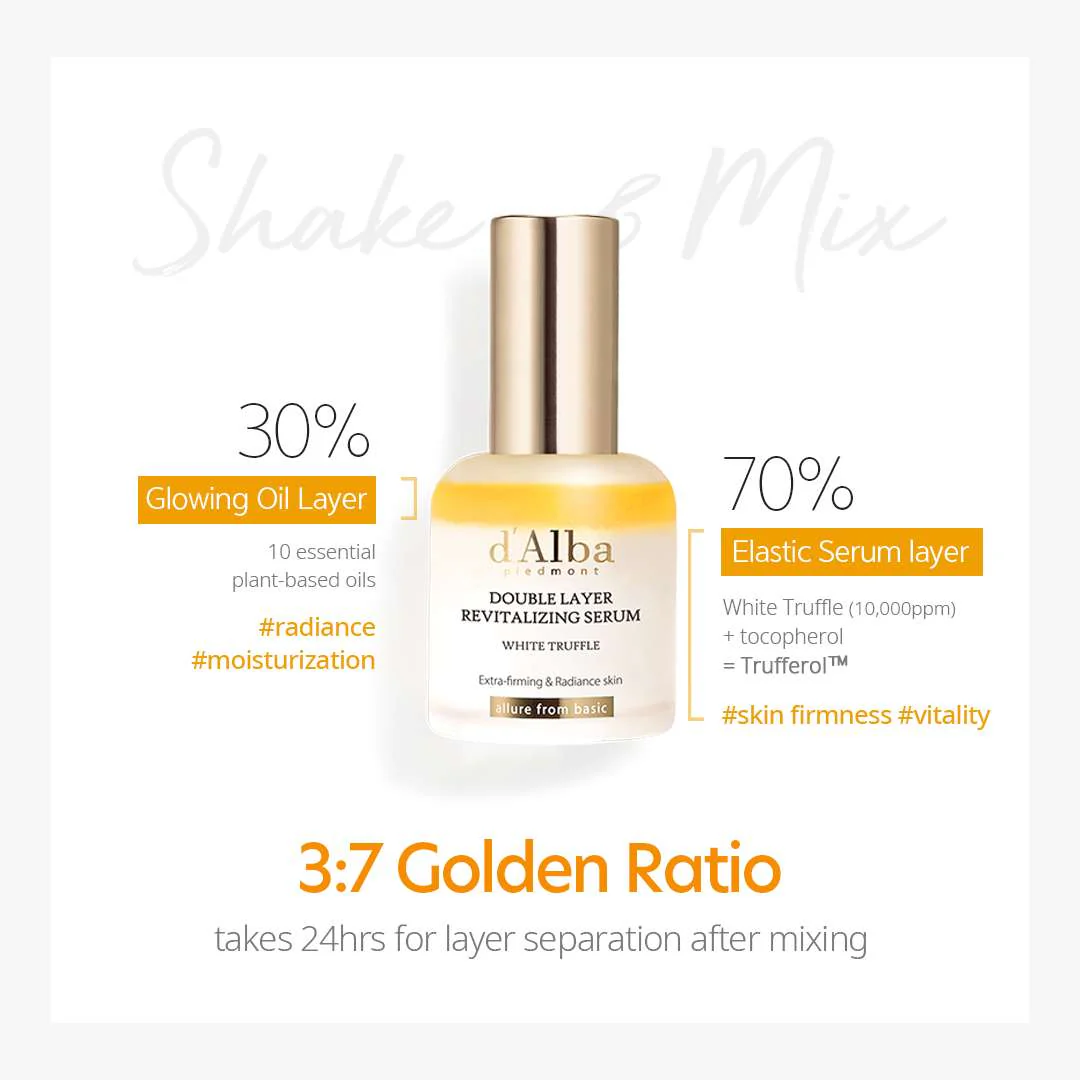 White Truffle Double Layer Revitalizing Serum [30ml]  - Image 4