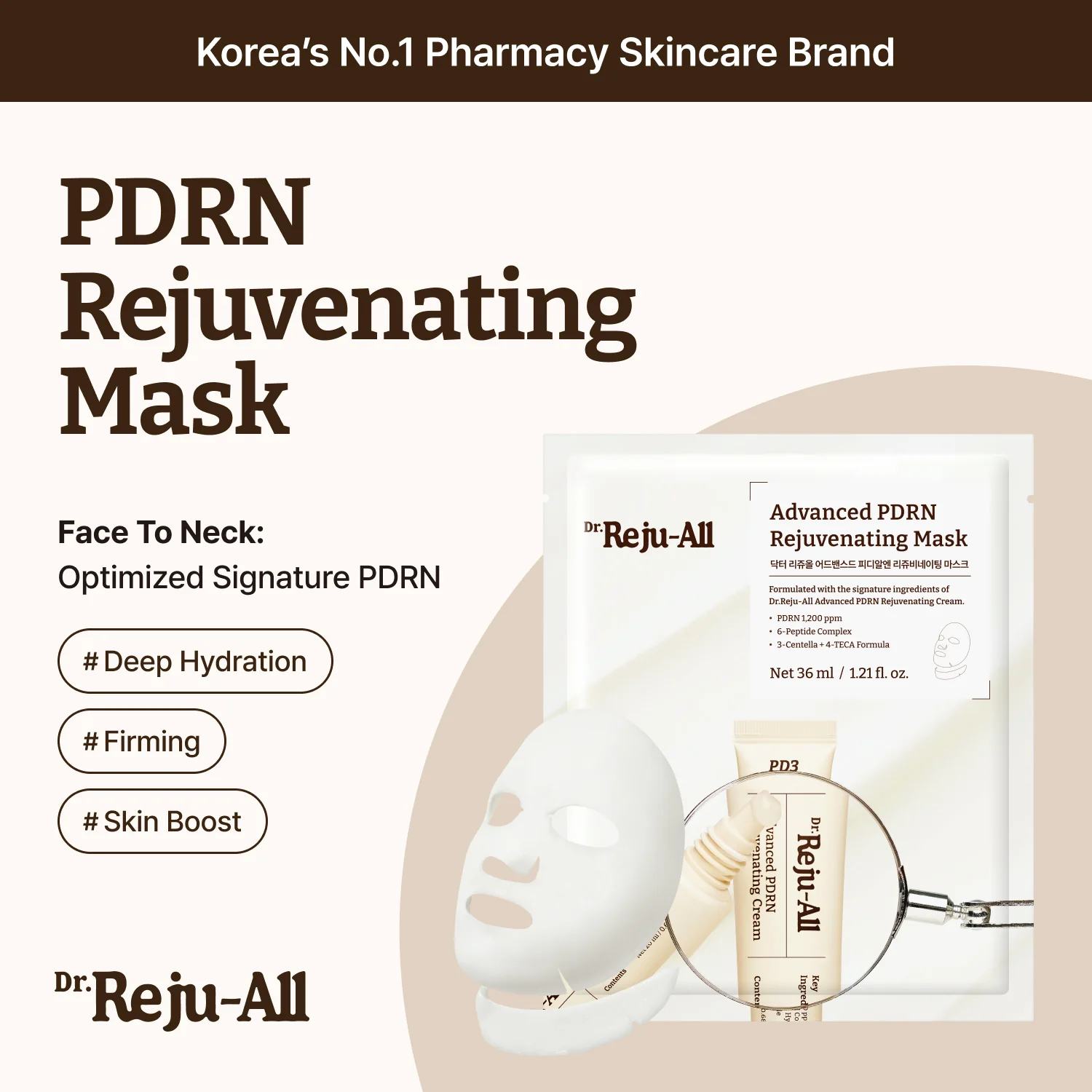Advanced PDRN Rejuvenating Mask [4ea] - Image 6