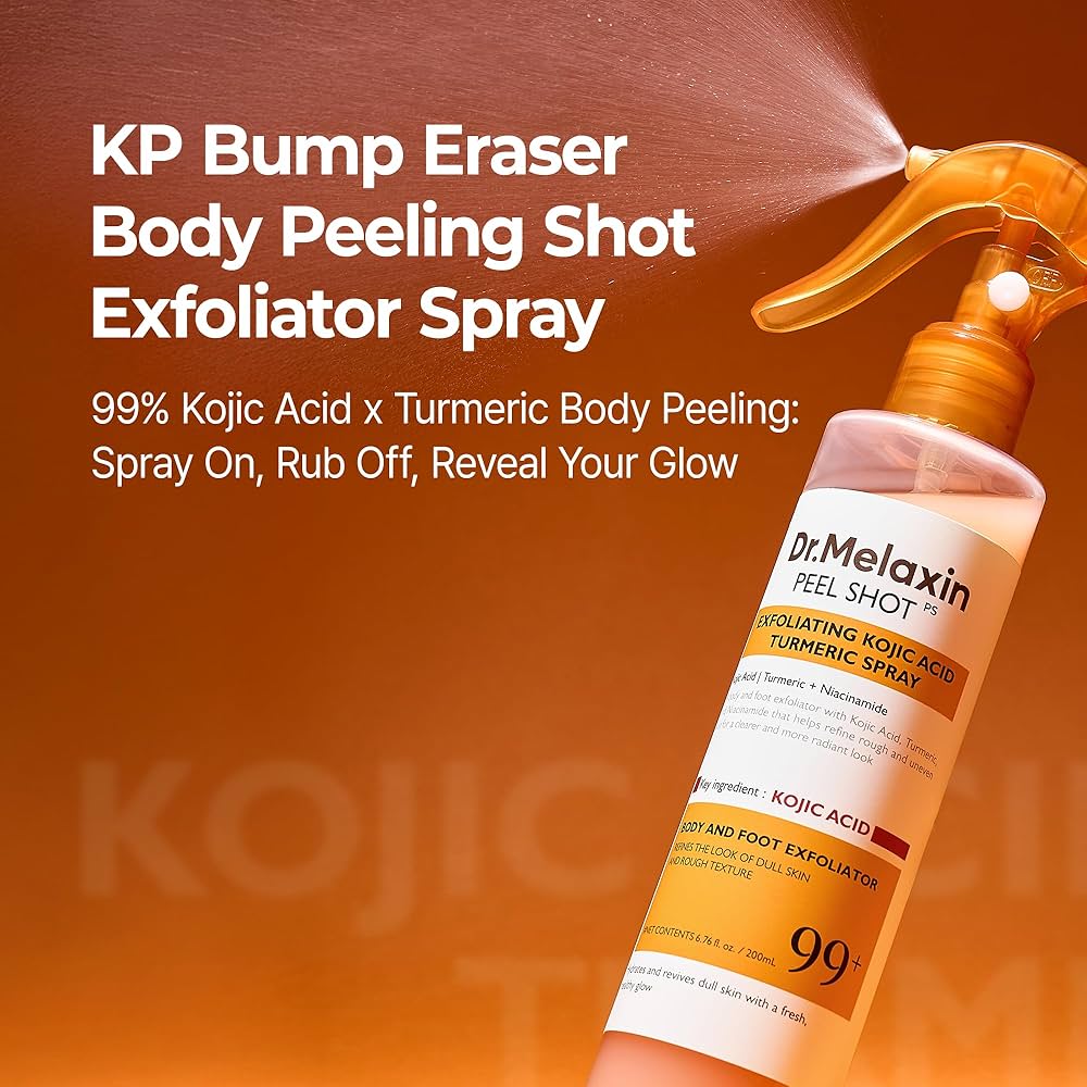Peel Shot Exfoliating Kojic Acid Turmeric Spray [200ml] - Image 2