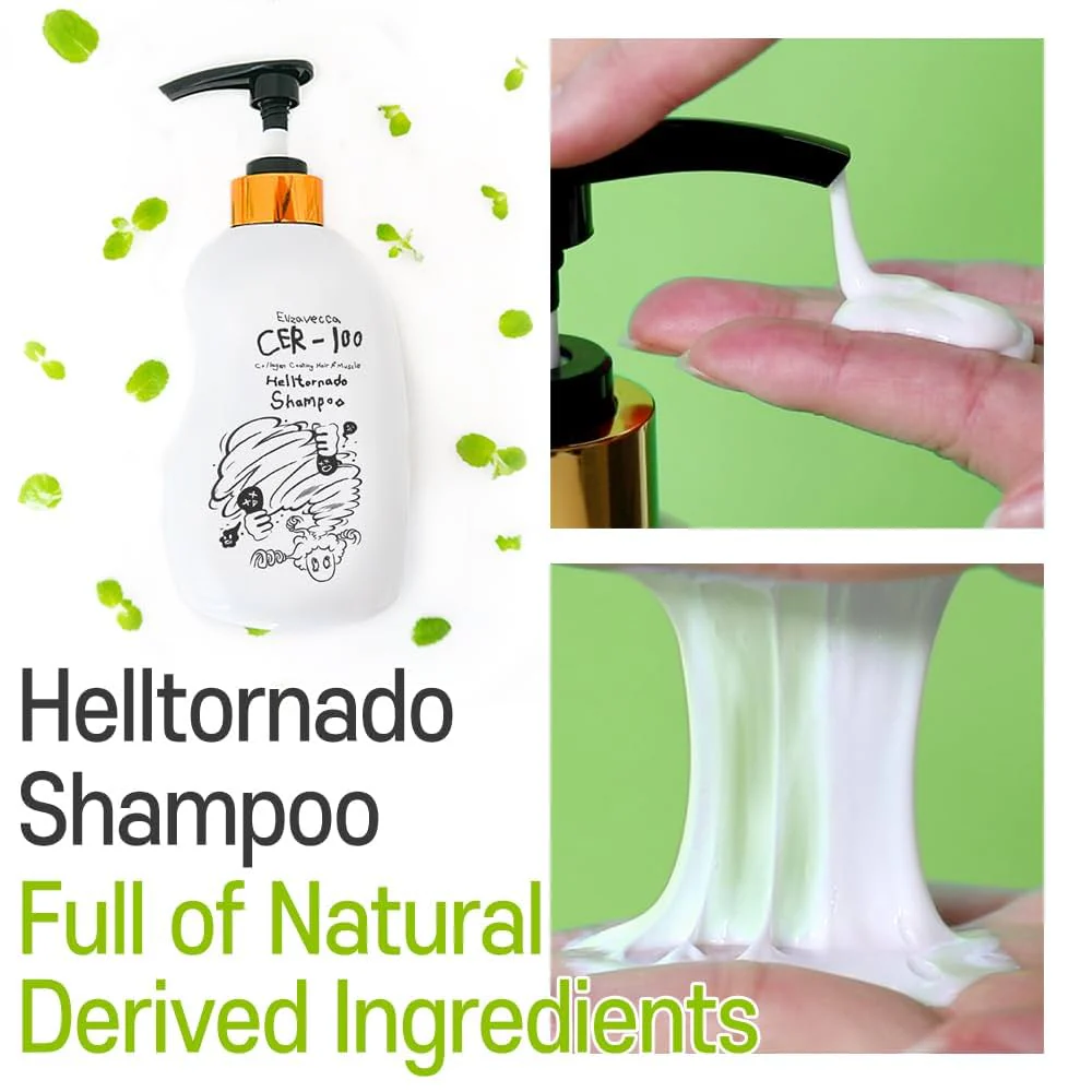 Cer-100 Collagen Coating Hair A+ Muscle Helltornado Shampoo [500ml] - Image 4