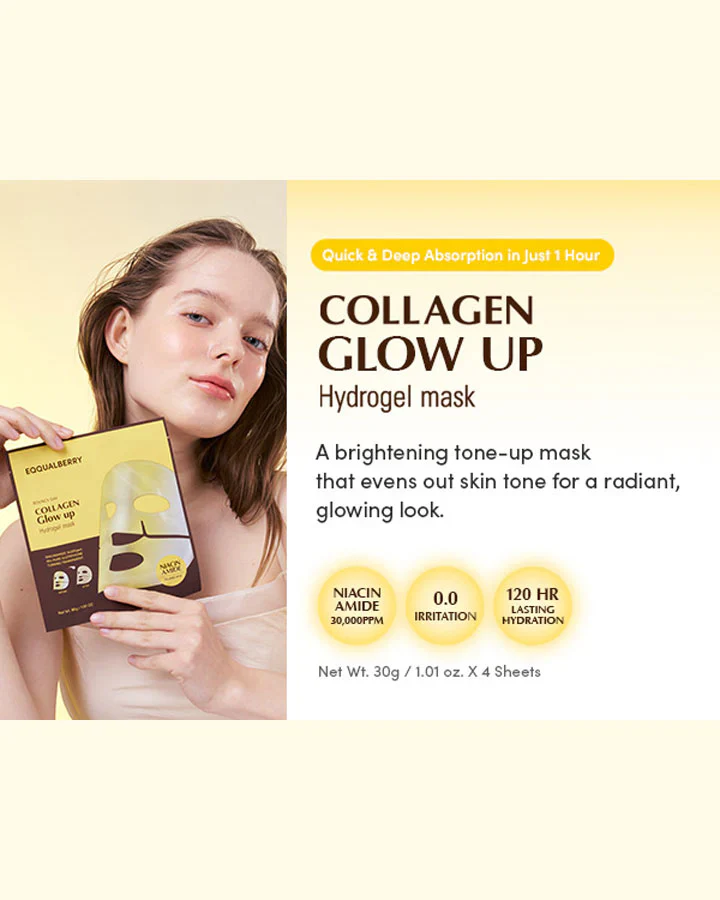 Collagen Glow Up Hydrogel Mask - Image 5