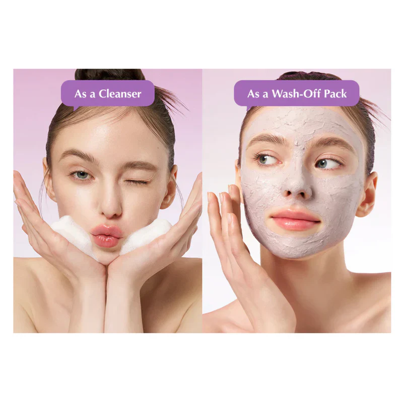 Purple Rice Pore Purifying Pack Cleanser [130g] - Image 6