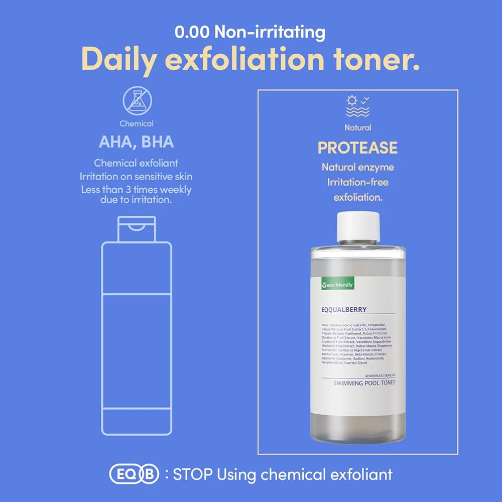[EQQUALBERRY] Swimming Pool Daily Facial Toner [300ml] - Image 3