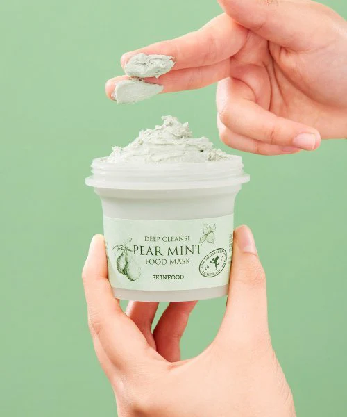 Food Mask Pear Mint [120g] - Image 2