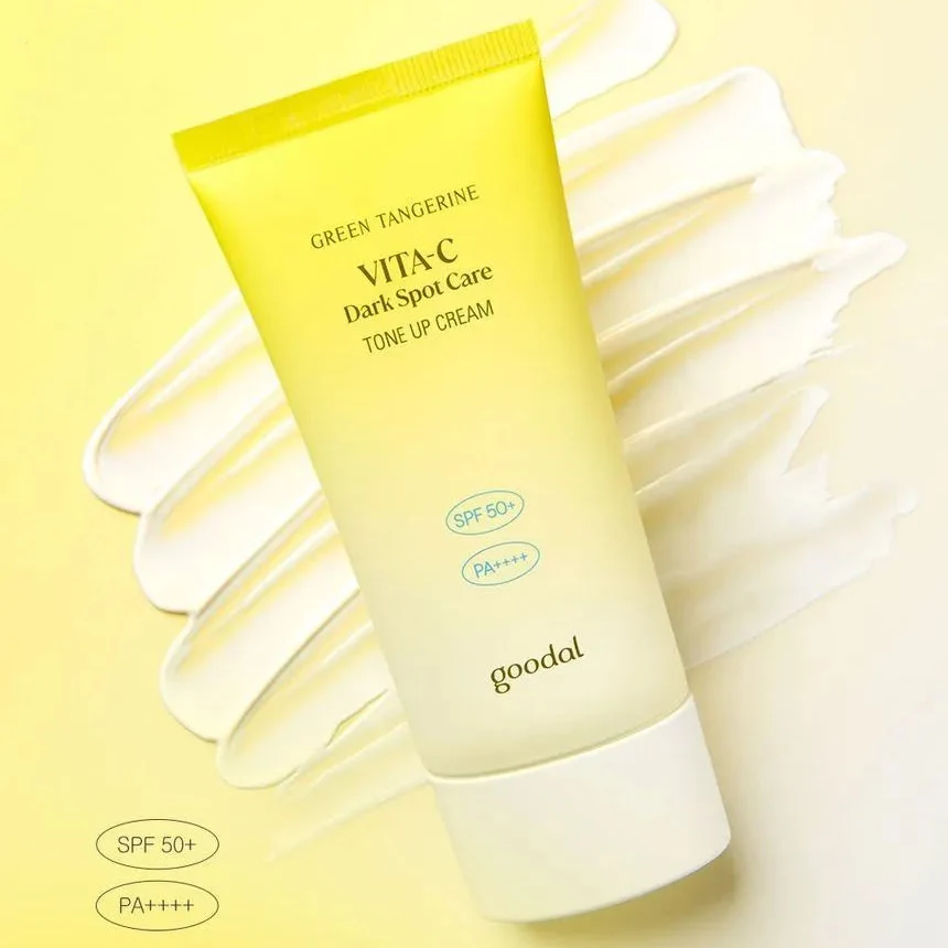 Green Tangerine Vita C Dark Spot Tone Up Cream [50ml] - Image 6