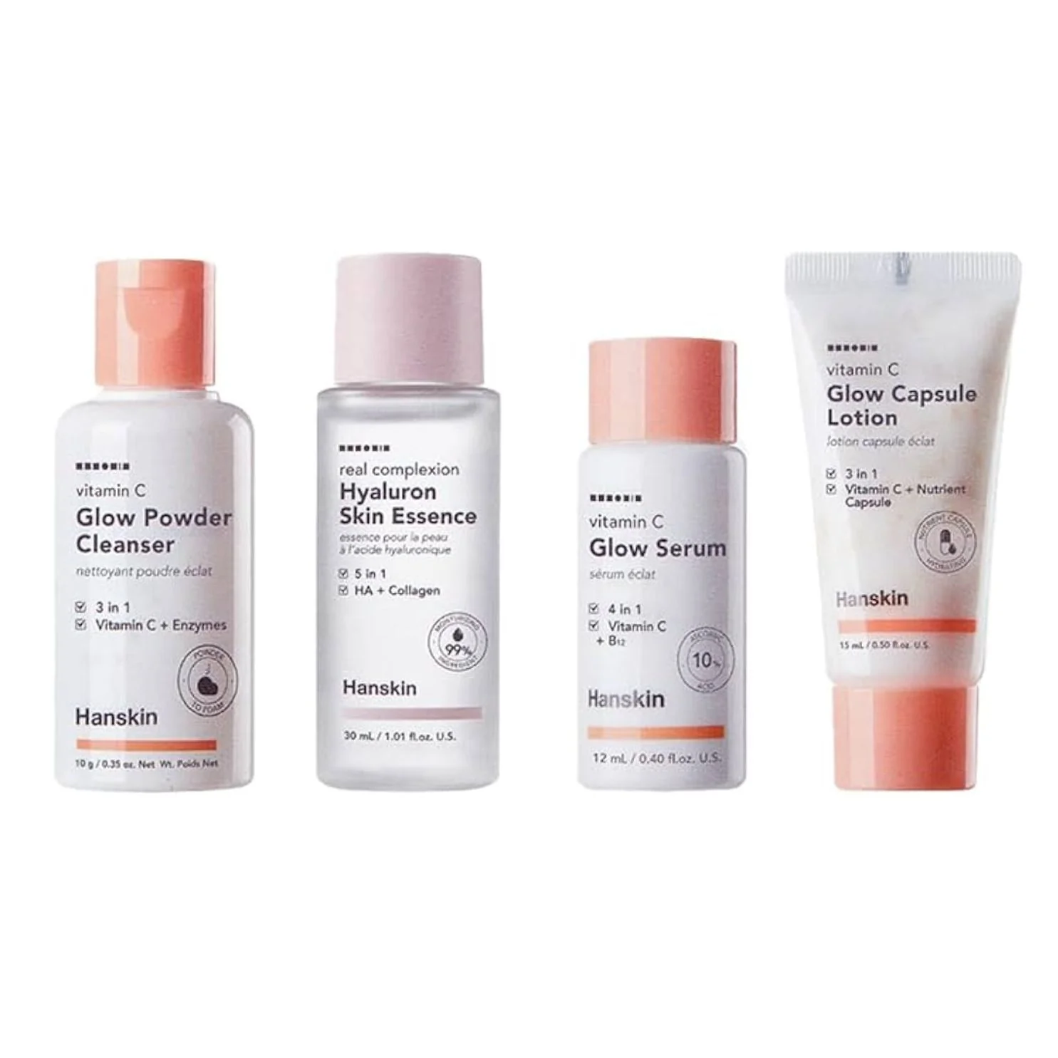 Glow Skin On The Go Kit [4pcs]
