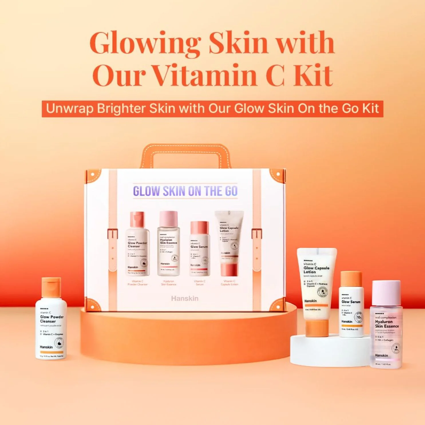 Glow Skin On The Go Kit [4pcs] - Image 5