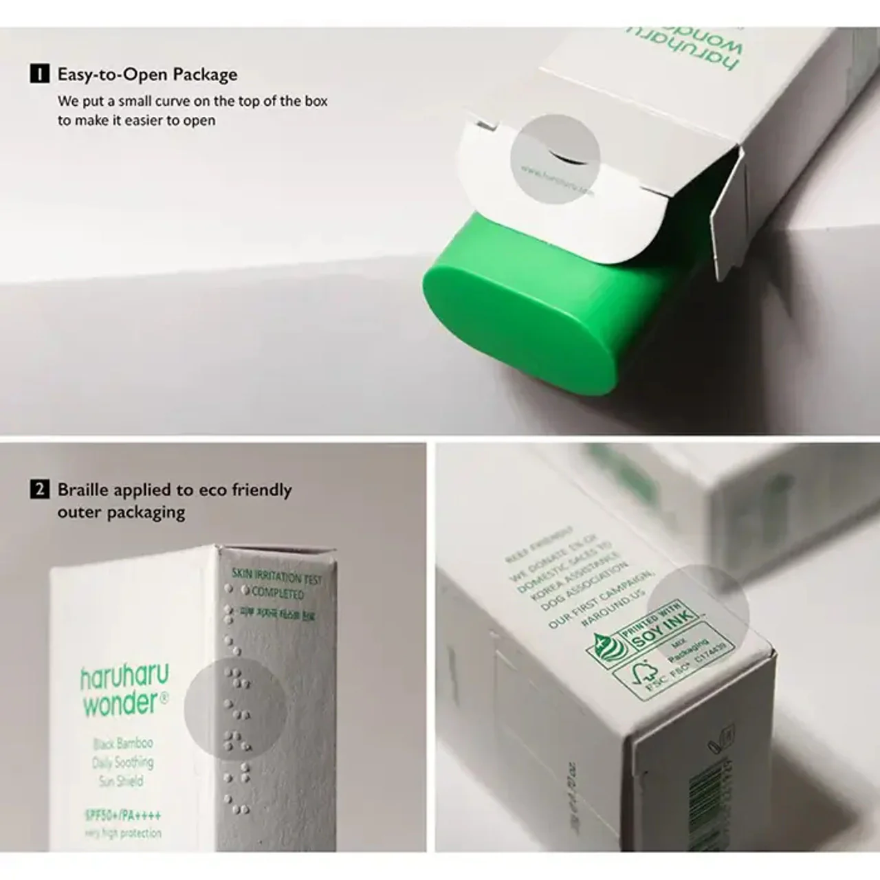 Black Bamboo Daily Soothing Sun Shield [20g]  - Image 4