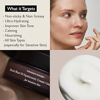 Black Rice 10 Hyaluronic Cream Unscented [50ml] - Image 4