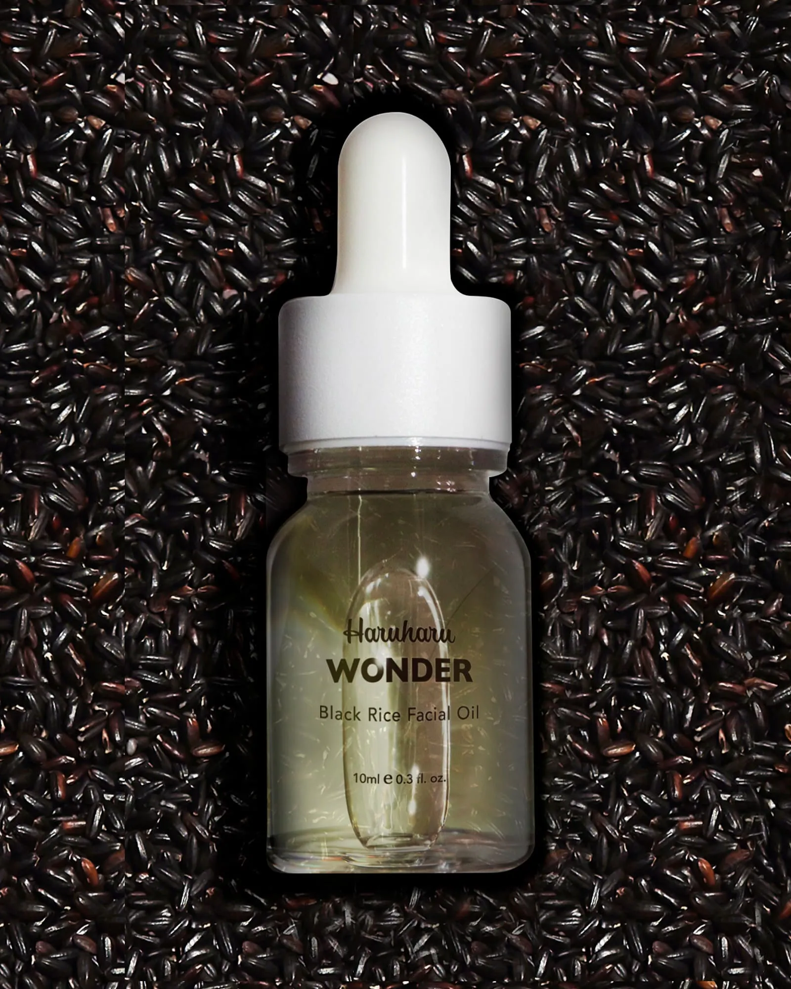 [haruharu wonder] Black Rice Facial Oil MINI [10ml] - Image 2
