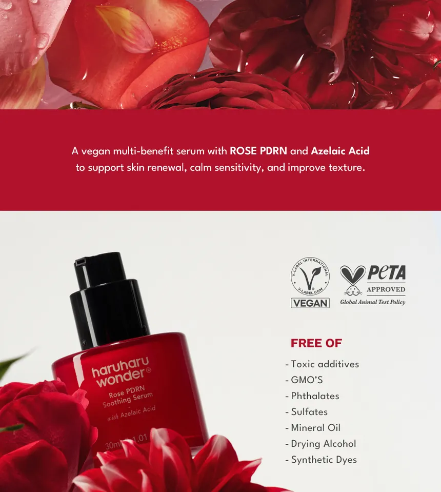 Rose PDRN Soothing Serum [30ml] - Image 5