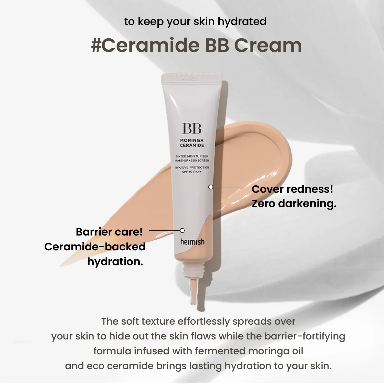 Moringa Ceramide BB Cream [30ml] - Image 4