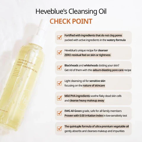Salmon Caring Centella Light Cleansing Oil [250ml] - Image 3