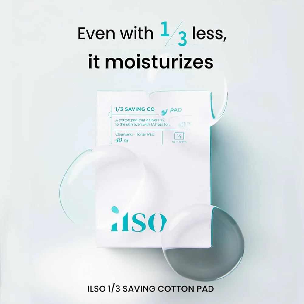 [ilso] 1/3 Saving Cotton Pad [40pcs] - Image 8