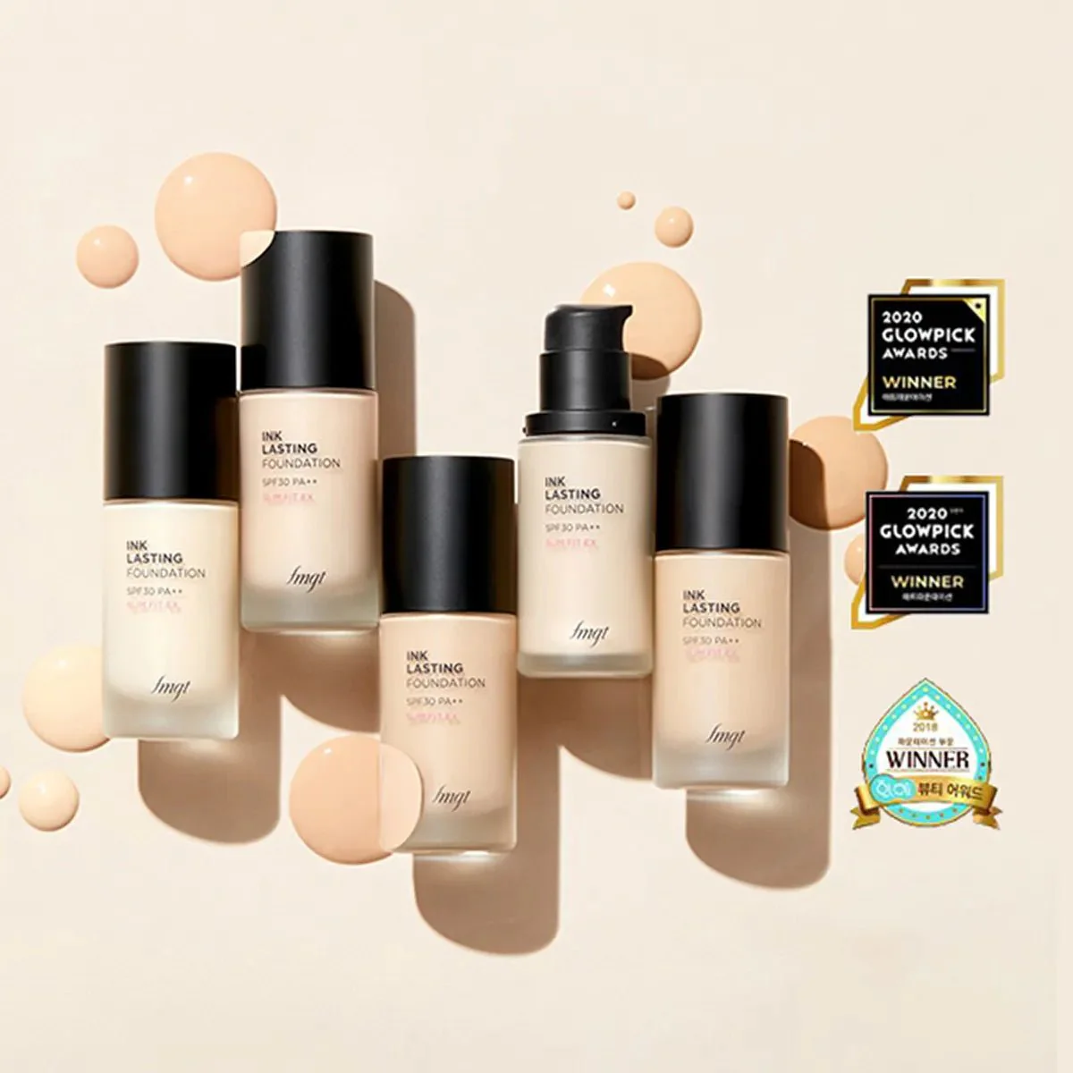 Ink Lasting Foundation Slim Fit EX - 30ml  - Image 3