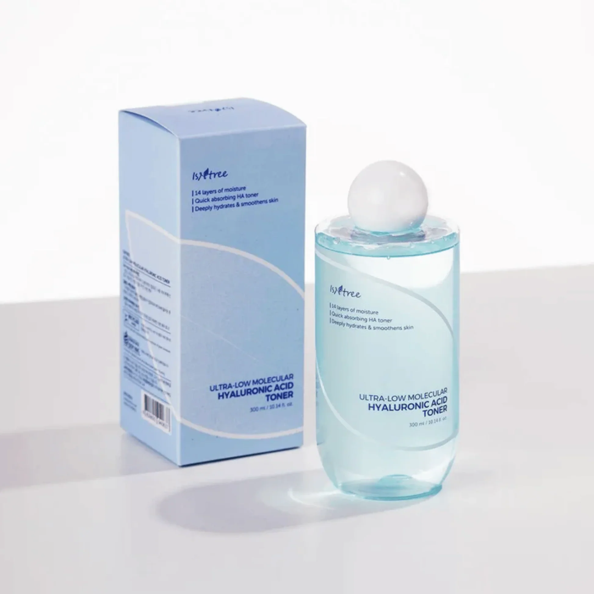 [Isntree] Ultra-Low Molecular Hyaluronic Acid Toner [300ml] - Image 4