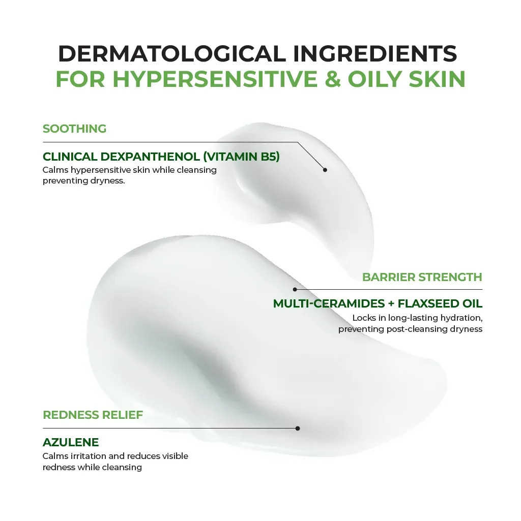 D-Panthenol Barrier Soothing Cleansing Milk [300ml] - Image 5