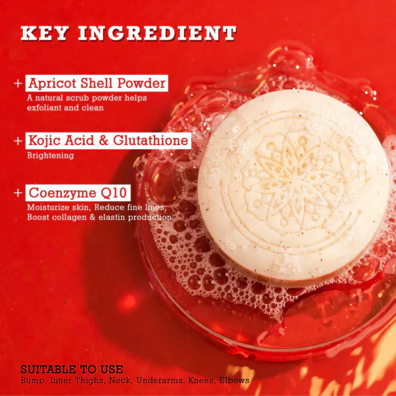 Bump & Body Skin Brightening Scrub Soap [80g x2] - Image 5