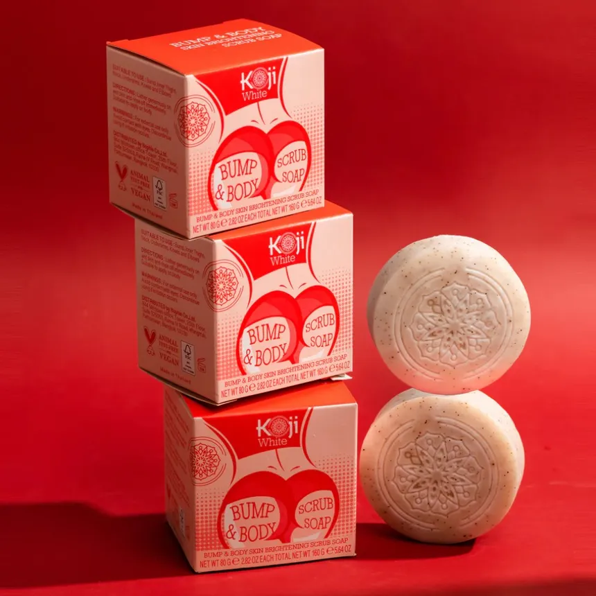 Bump & Body Skin Brightening Scrub Soap [80g x2] - Image 6