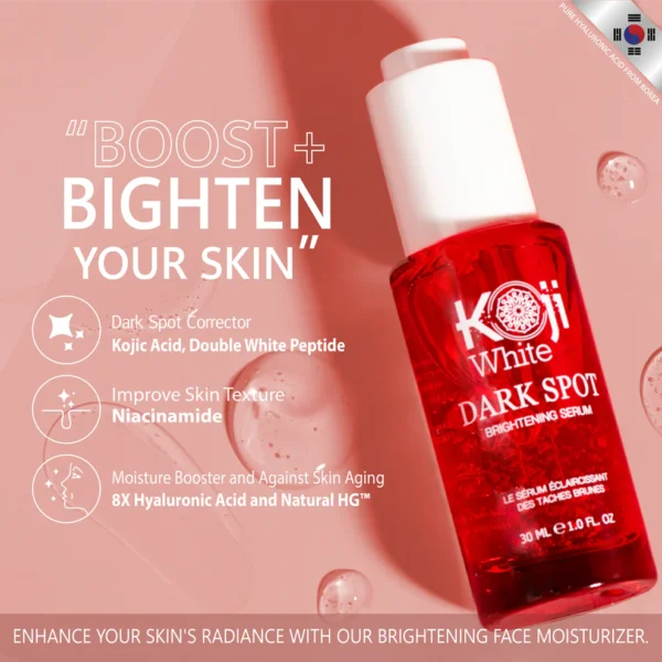 KOJI WHITE Dark Spot Brightening Serum [30ml] - Image 3