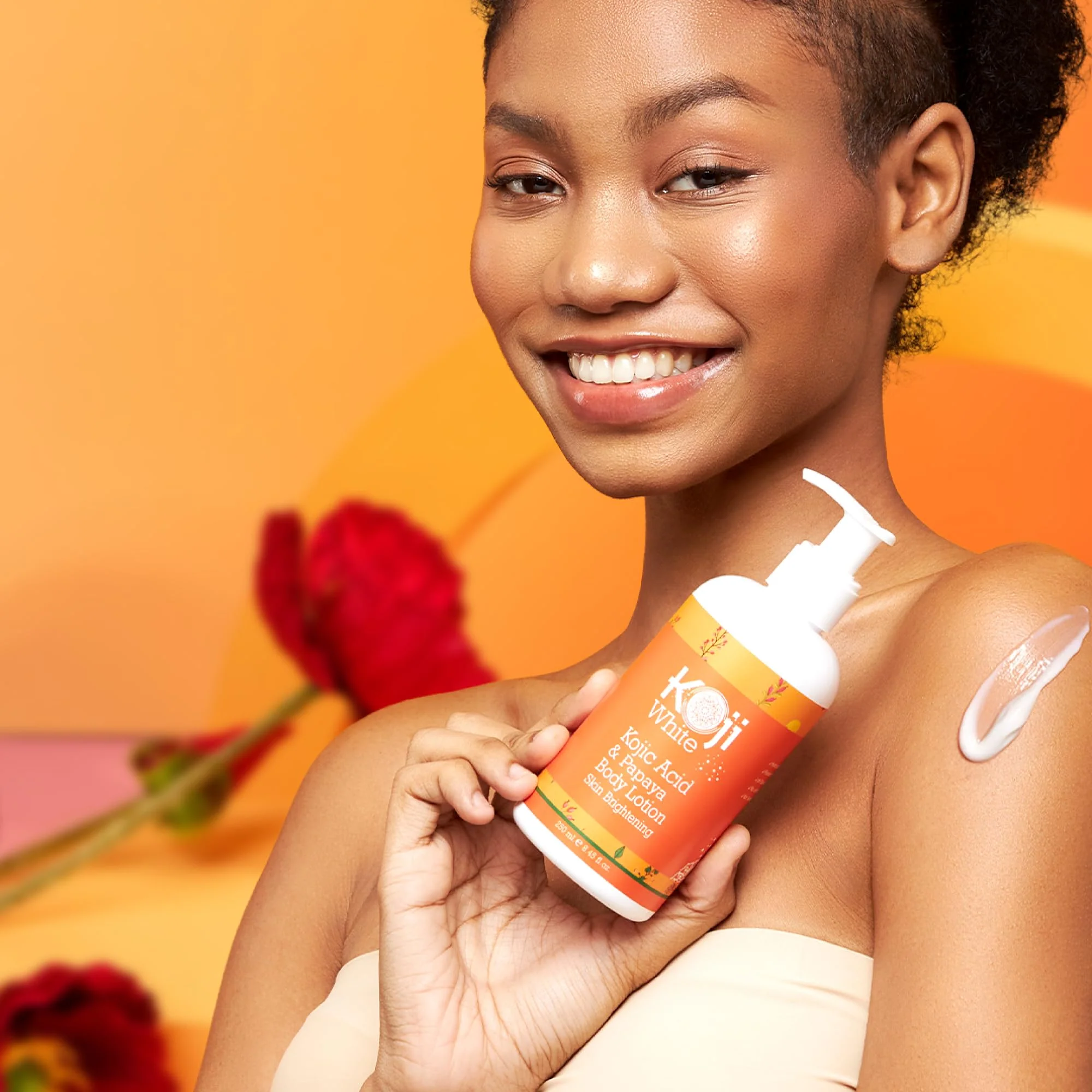 Kojic Acid & Papaya Skin Brightening Body Lotion [250ml] - Image 2