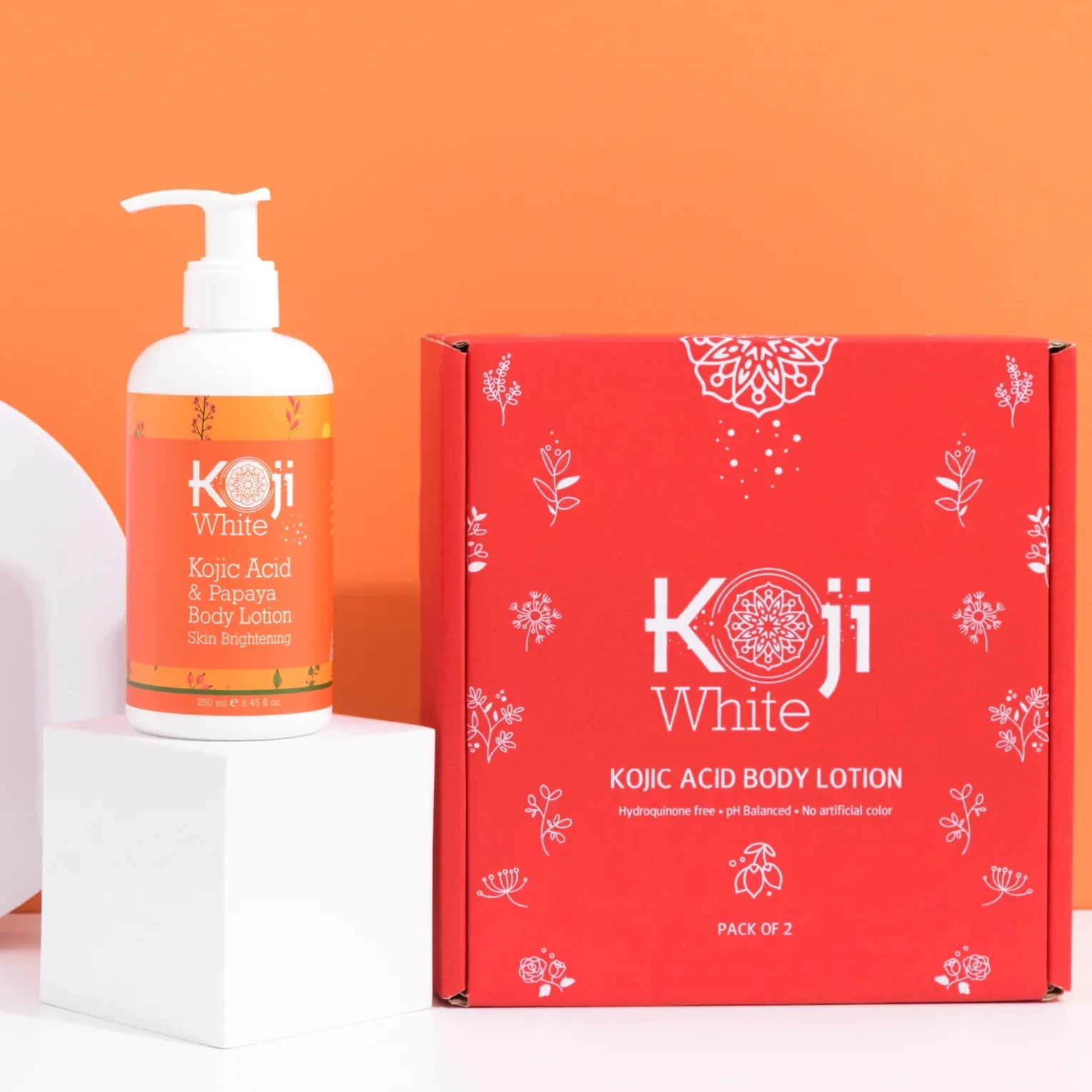 Kojic Acid & Papaya Skin Brightening Body Lotion [250ml] - Image 4