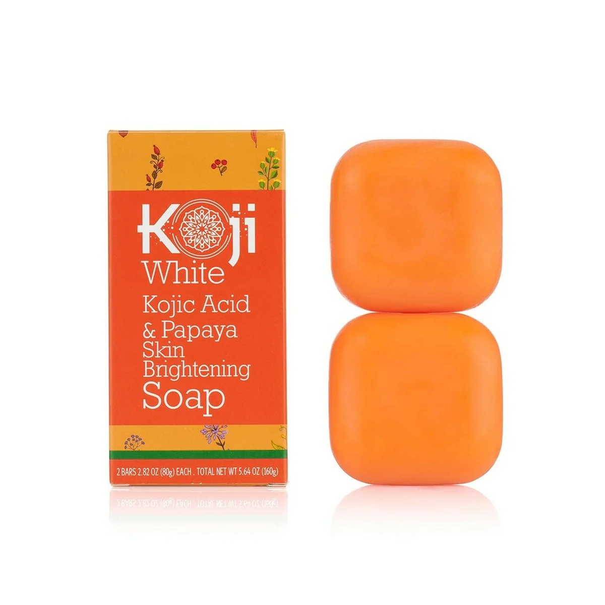 Kojic Acid & Papaya Skin Brightening Soap [80g x2]