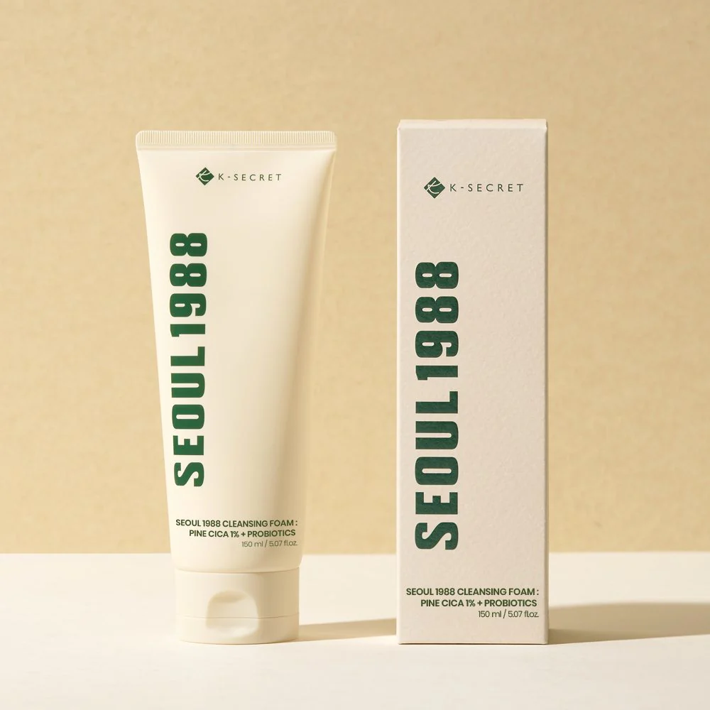 SEOUL 1988 Cleansing Foam: Pine Cica 1% + Probiotics [150ml]