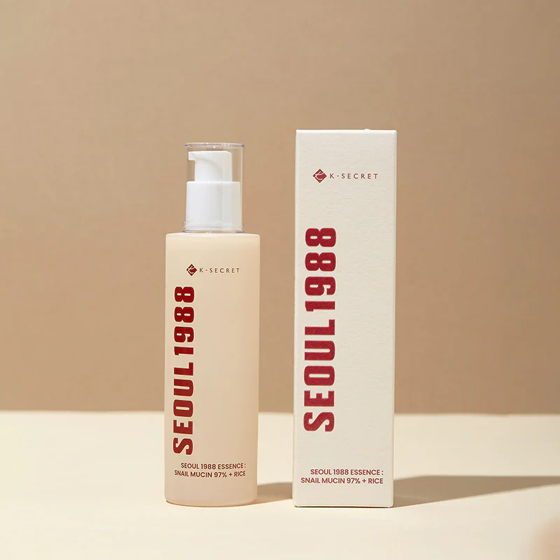 SEOUL 1988 Essence : Snail Mucin 97% + Rice [100ml]  - Image 2