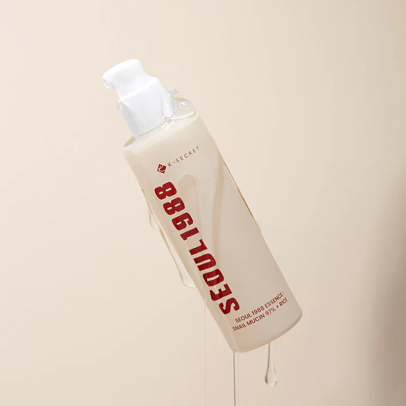 SEOUL 1988 Essence : Snail Mucin 97% + Rice [100ml]  - Image 3