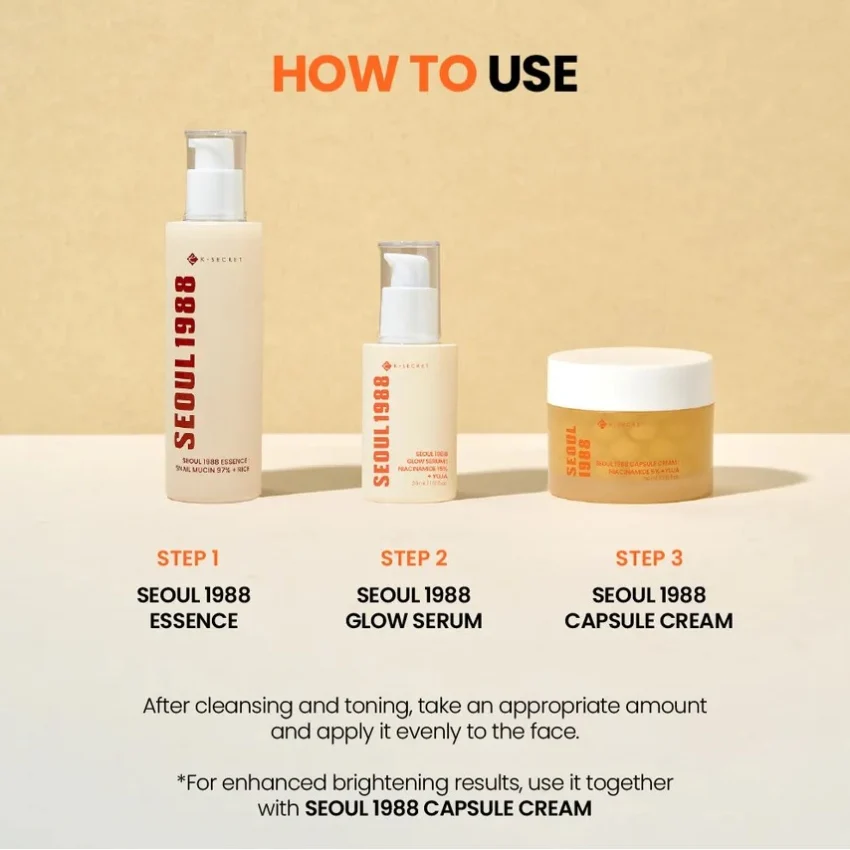SEOUL 1988 Glow Serum: Niacinamide 15% + Yuja [30ml] - Image 2