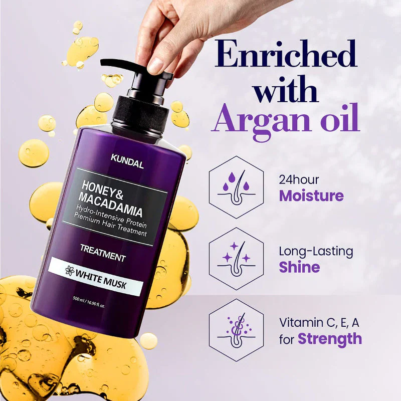 Honey &amp; Macadamia Protein Treatment [500ml] - Image 3