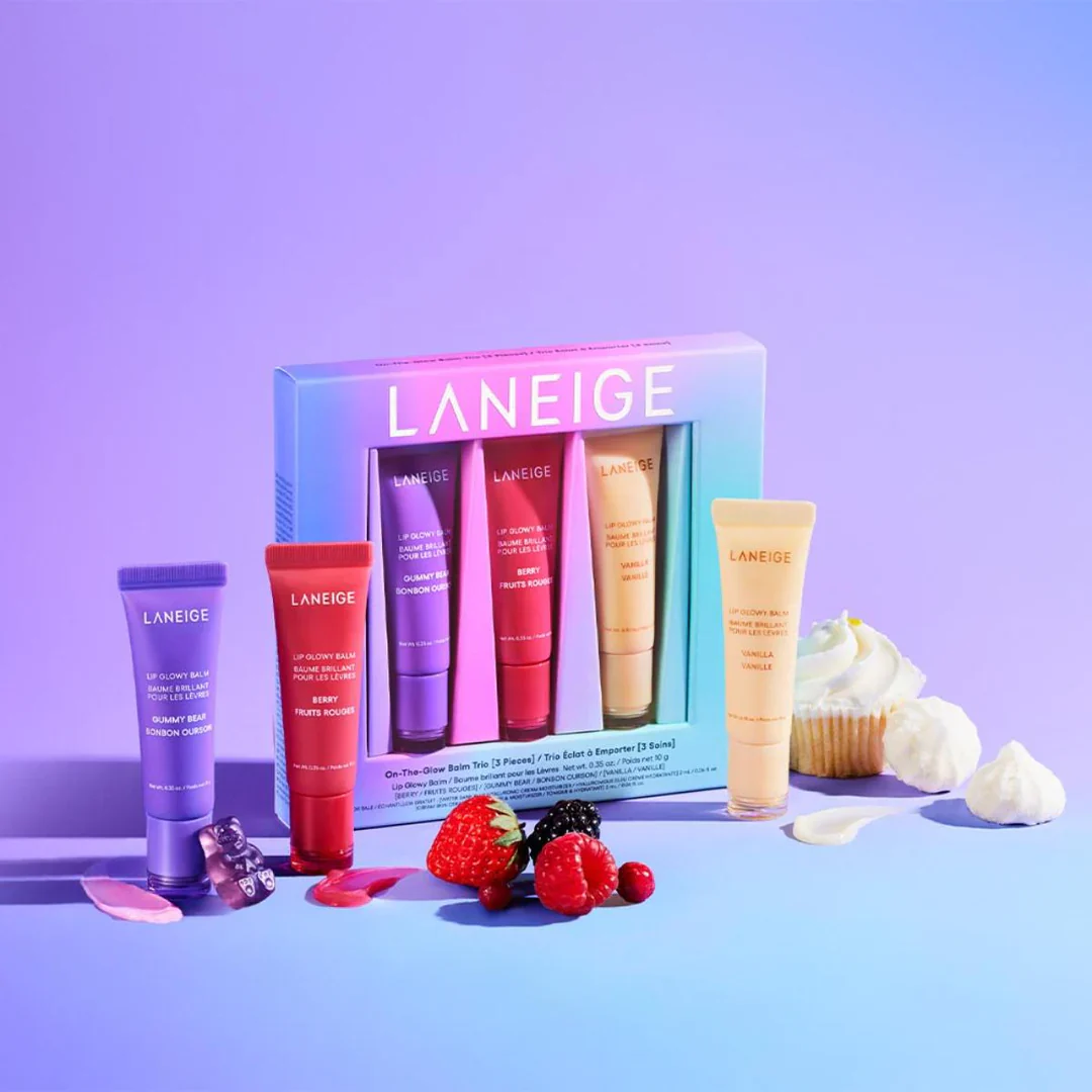 Lip Glowy Balm Trio Set [3 x 10g] - Image 5