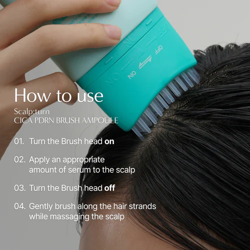 SCALP:TURN Cica PDRN Brush Ampoule - Image 3