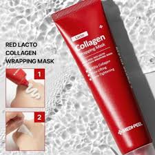 Red Lacto Collagen Wrapping Mask [70ml]  - Image 4