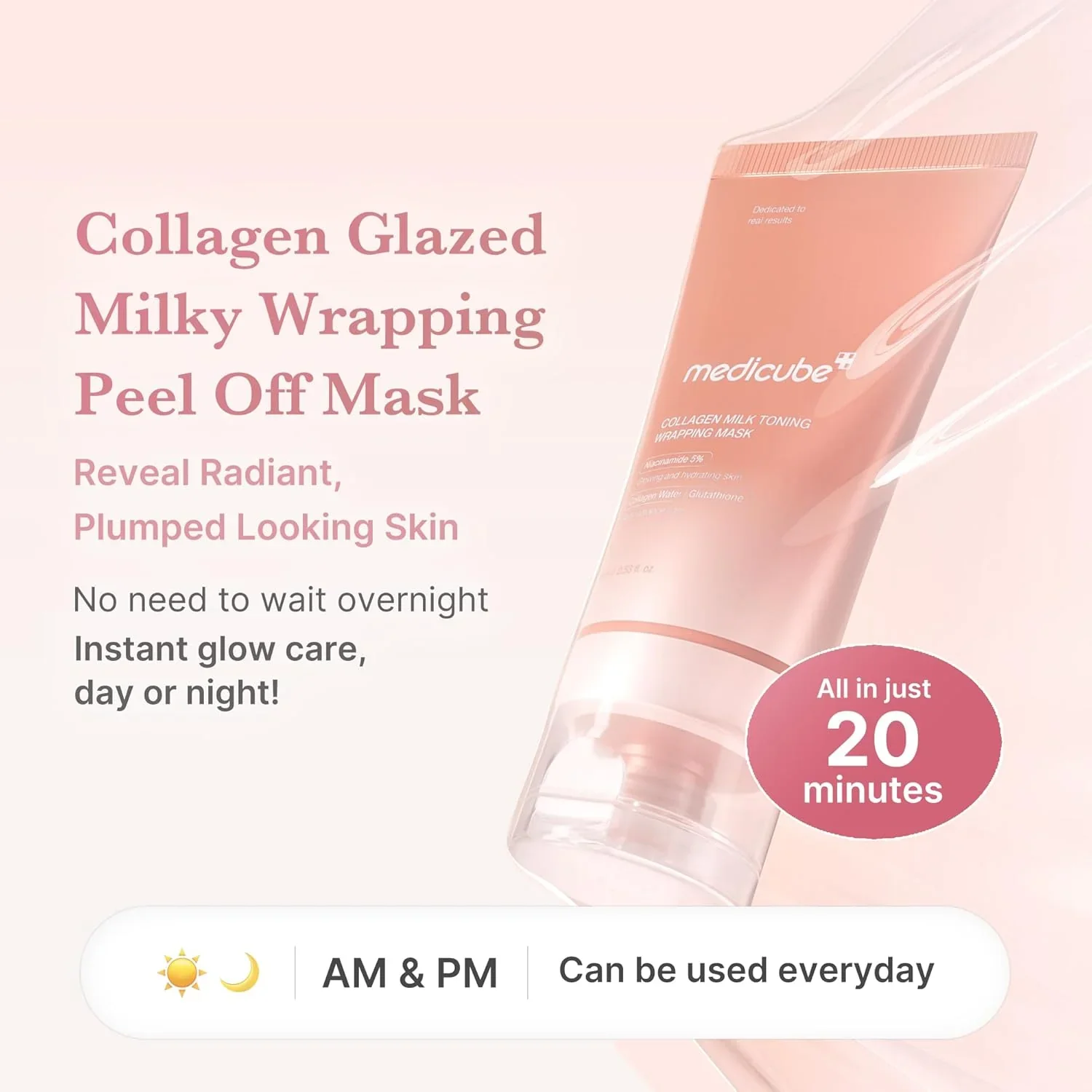 Collagen Milk Toning Wrapping Mask [75ml] - Image 4