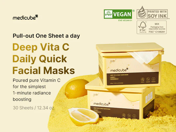Deep Vita C Daily Quick Mask [30 Sheets] - Image 3