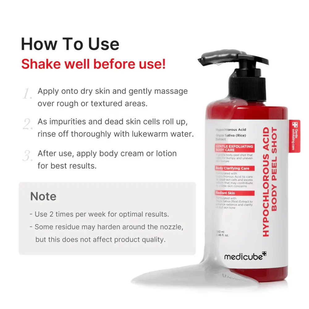Hypochlorous Acid Body Peel Shot [280ml] - Image 4