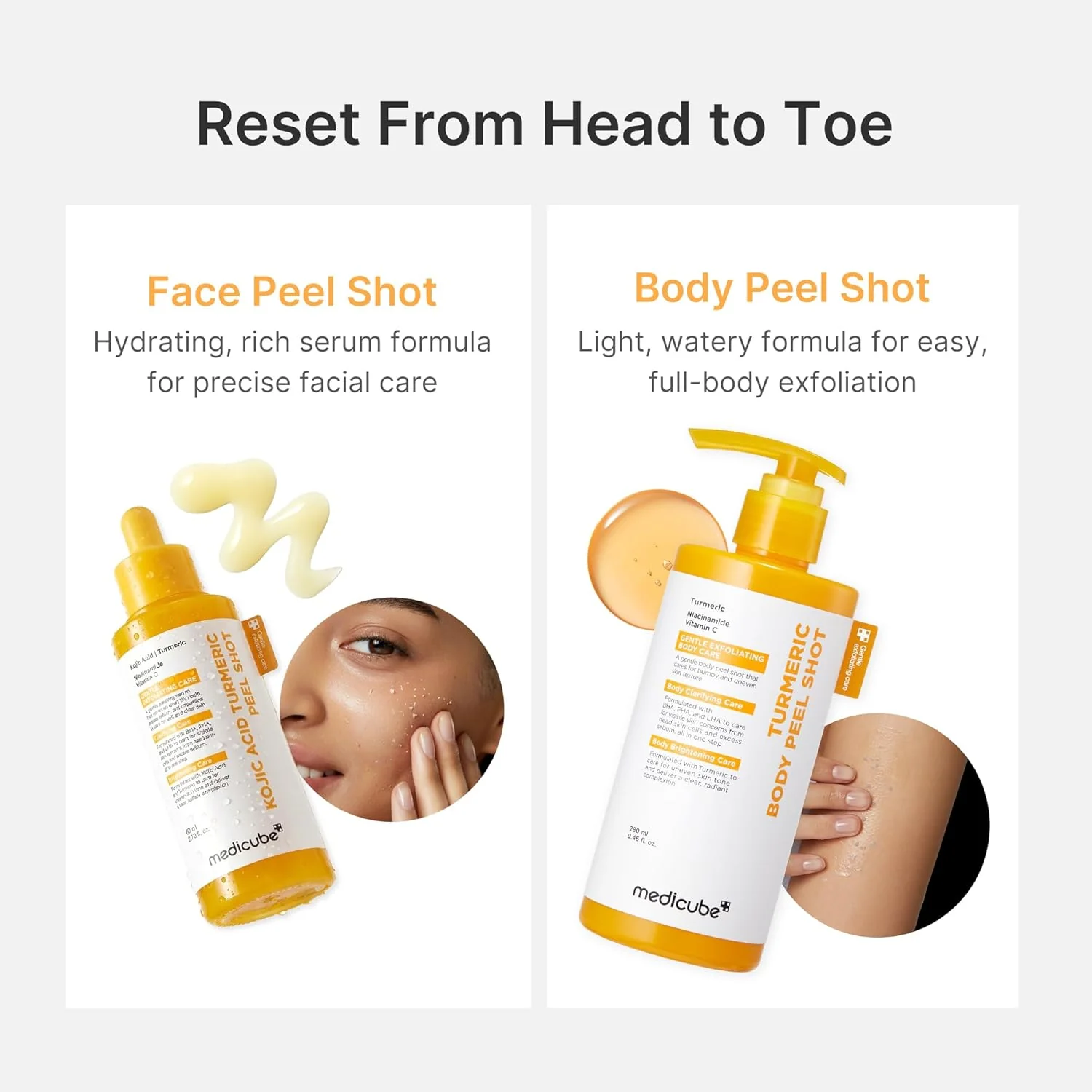 Kojic Acid Turmeric Body Peel Shot [280ml] - Image 3