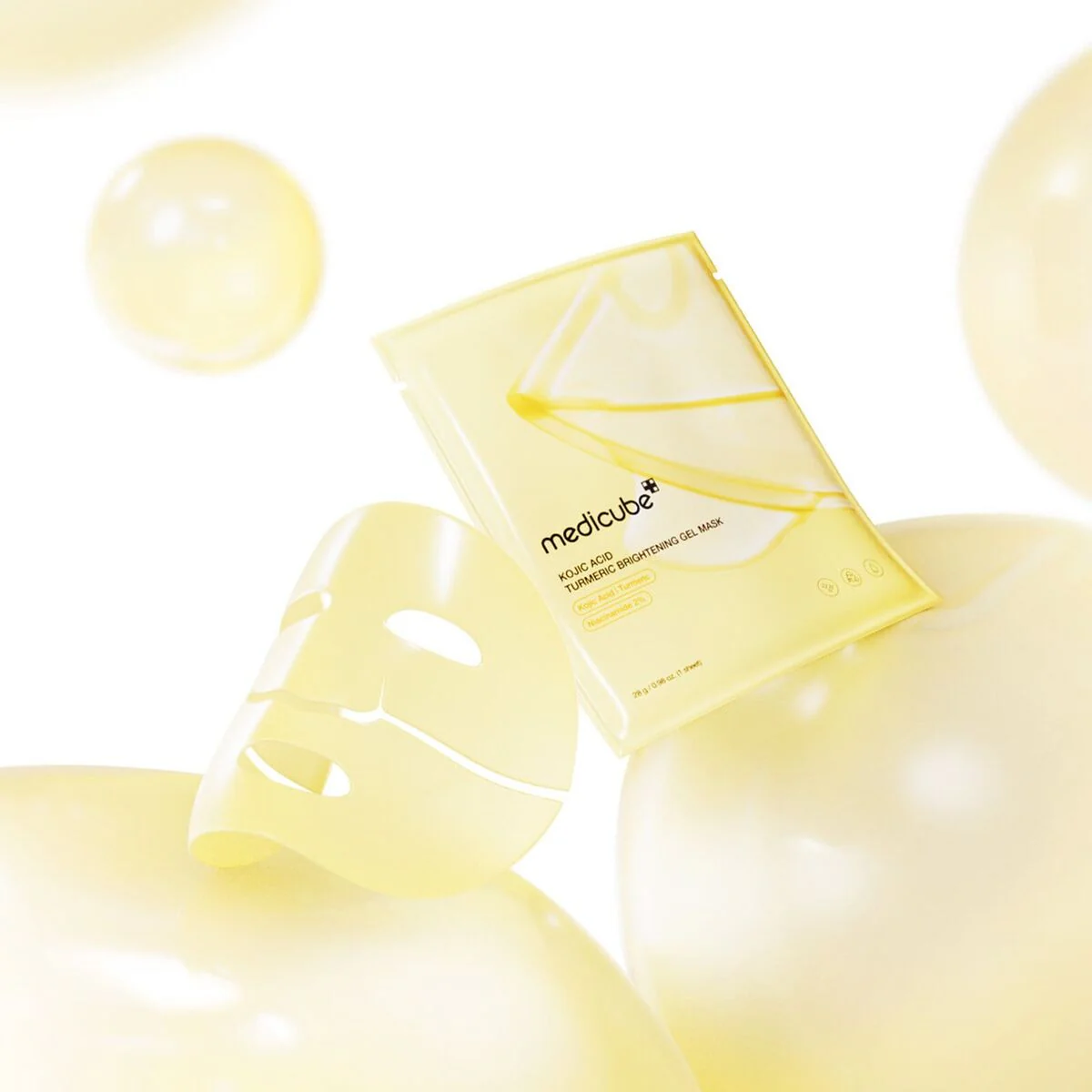 Kojic Acid Turmeric Brightening Gel Mask [28g] - Image 3