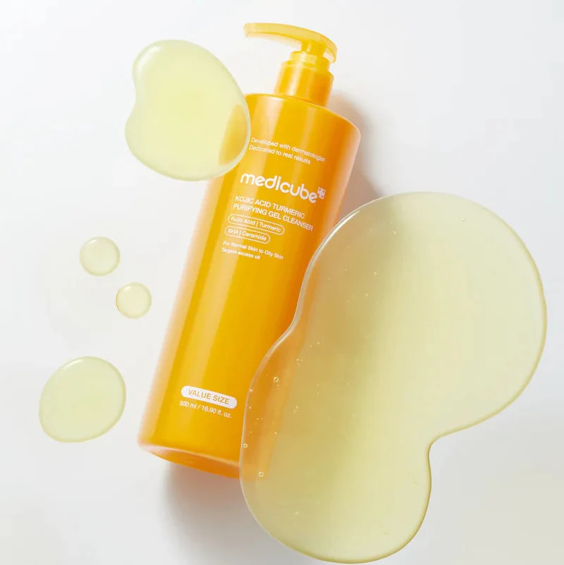 Kojic Acid Turmeric Gel to Foam Cleanser [500ml] - Image 3
