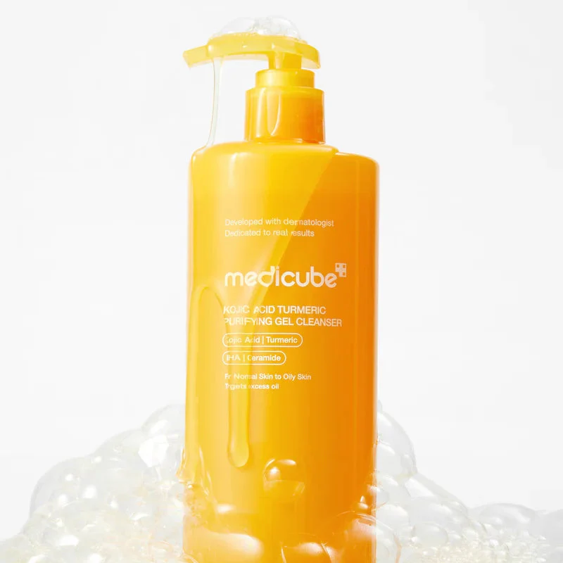 Kojic Acid Turmeric Gel to Foam Cleanser [500ml] - Image 5