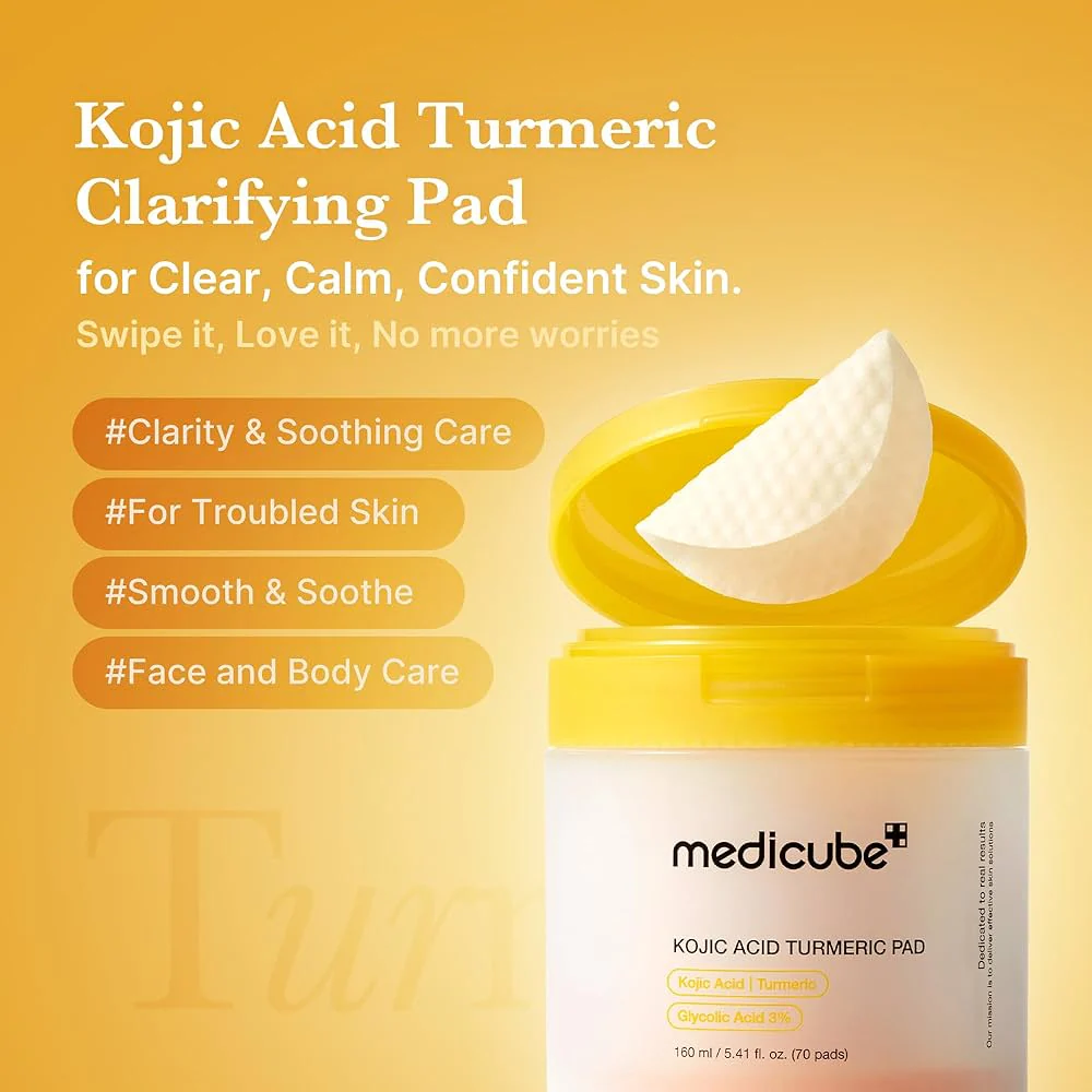 Kojic Acid Turmeric Pad [70 Pads] - Image 2