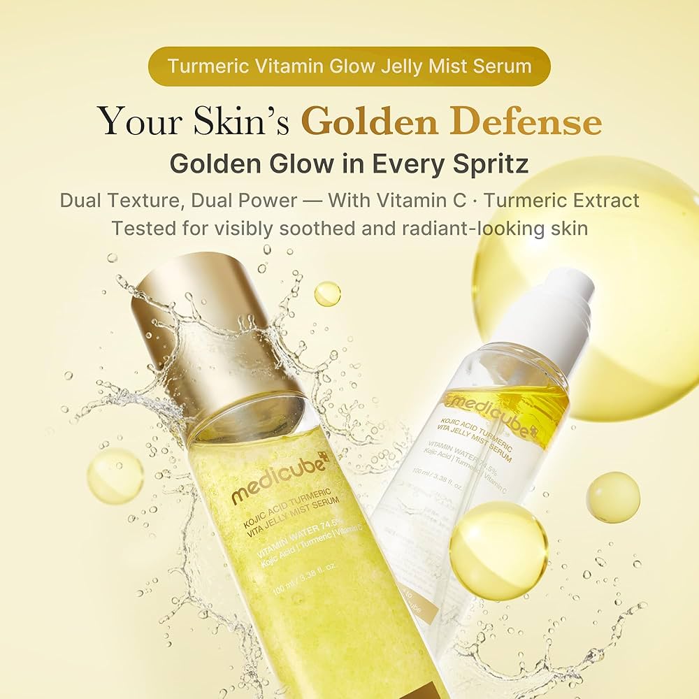Kojic Acid Turmeric Vita Jelly Mist Serum [100ml] - Image 2