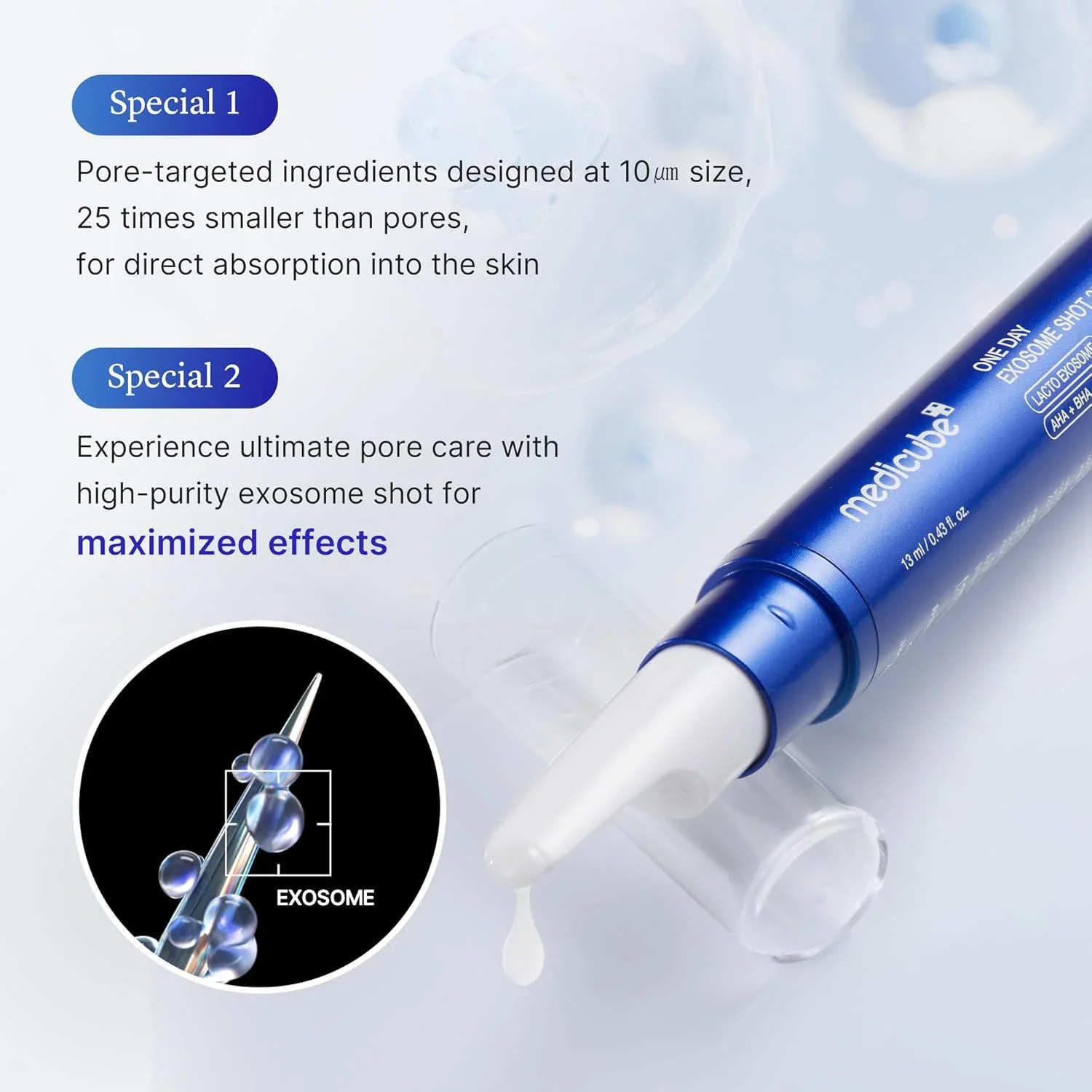 One Day Exosome Shot Pore Ampoule 25000 [13ml] - Image 2
